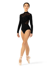 Load image into Gallery viewer, Bloch L1299 Sahara Zipper-Back Long-Sleeve Leo
