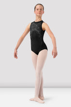 Load image into Gallery viewer, Bloch CL4185 Lace Open-Back Halter Leo