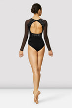 Load image into Gallery viewer, Bloch L1049 Velvet Panel Mesh LS Leo