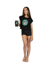 Load image into Gallery viewer, Danshuz 25316A/C I Dance a Latte Cap-Sleeved T
