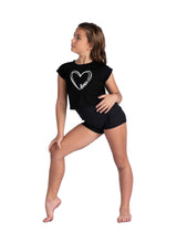 Load image into Gallery viewer, Danshuz 26306C Dance Heart T-Shirt
