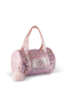 Load image into Gallery viewer, Danshuz B26520BLU/PNK Dazzling Sequin Duffle

