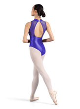 Load image into Gallery viewer, Mirella M3118LM Glow Mock-Neck Open-Back Leo
