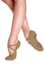 Load image into Gallery viewer, So Danca SD16 Canvas Split-Sole Ballet Slipper **SUNTAN, MOCHA**
