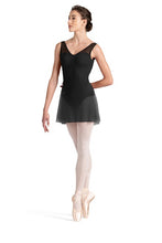 Load image into Gallery viewer, Mirella MS164 Braid-Detail Mesh Skirt
