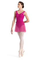 Load image into Gallery viewer, Mirella MS164 Braid-Detail Mesh Skirt
