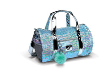 Load image into Gallery viewer, Danshuz B23513 Iridescent Green Roll Bag
