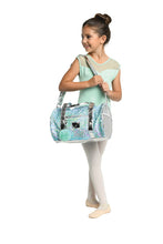 Load image into Gallery viewer, Danshuz B23513 Iridescent Green Roll Bag
