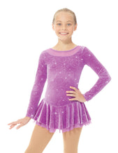 Load image into Gallery viewer, Mondor 2762 Shiny Velvet Skating Dress
