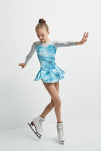 Load image into Gallery viewer, Mondor 12936 Glitter Velvet Dress

