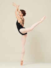 Load image into Gallery viewer, Bloch L2327 'Sora' Mesh &amp; Baroque Embroidered Halter Leo
