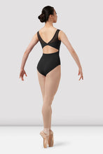Load image into Gallery viewer, Mirella M3107TM/LM Chevron Rib-Paneled Open Back Leo
