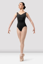 Load image into Gallery viewer, Mirella M3107TM/LM Chevron Rib-Paneled Open Back Leo
