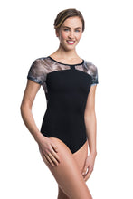 Load image into Gallery viewer, Ainsliewear Natasha Bodysuit w/Misty Watercolour Print
