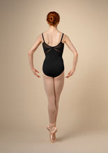 Load image into Gallery viewer, Mirella M4042TM Girls Scoop Neckline Mesh Panel Camisole Leo
