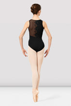 Load image into Gallery viewer, Bloch L2315 'Danika' Scoop-Neck Baroque Embroidered Tank Leo
