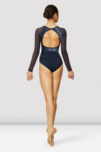 Load image into Gallery viewer, Bloch L1049 Velvet Panel Mesh LS Leo
